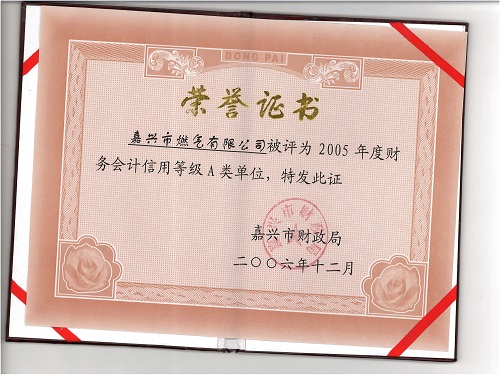 C:\Users\Administrator\Desktop\2006年\會(huì)計(jì)信用等級(jí)A類\證書 - 副本.jpg